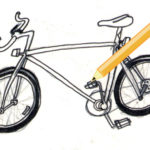 周五的乐趣:素描你的一天一辆自行车