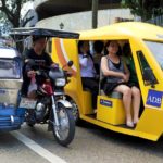 在马尼拉亚洲开发银行支持E-Trikes公共交通