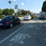 洛杉矶投入汽车自行车车道