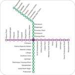移动地图:班加罗尔的许多地铁地图