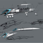 超级高铁的alpha设计。图片来自特斯拉汽车公司。