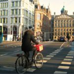课程在促进自行车使用:荷兰