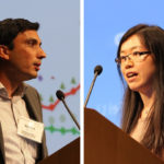 Sudhir Gota和Fei Li出席了2014年交通转型大会。图片来自Aaron Minnick/EMBARQ。