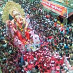 孟买街头节日Ganesh Chaturthi