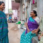 在艾哈迈达巴德,印度,女人是气候领导人的,不是受害者